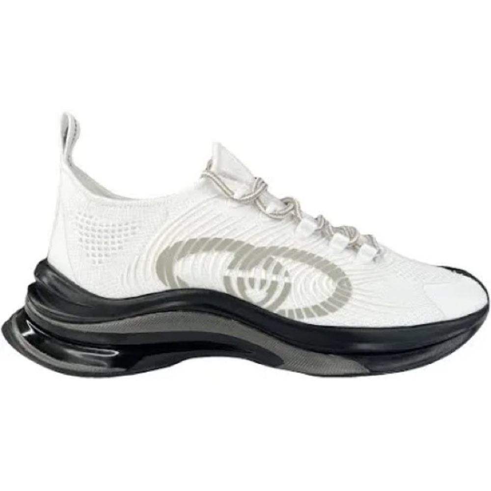 Gucci White and Black Athletic Sneakers